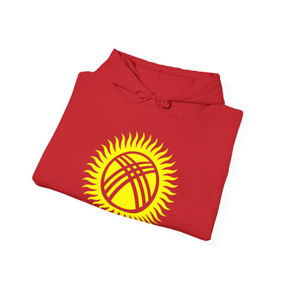 Kyrgyzstan Inspired Hoodie