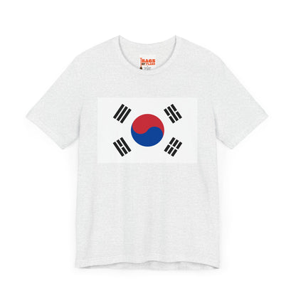 South Korea Flag on T-shirt