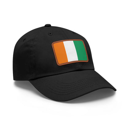Côte d’Ivoire Leather Patch Hat