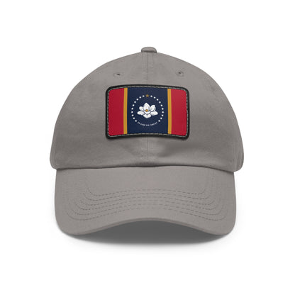 Mississippi Leather Patch Hat
