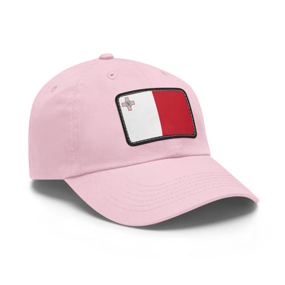 Malta Leather Patch Hat