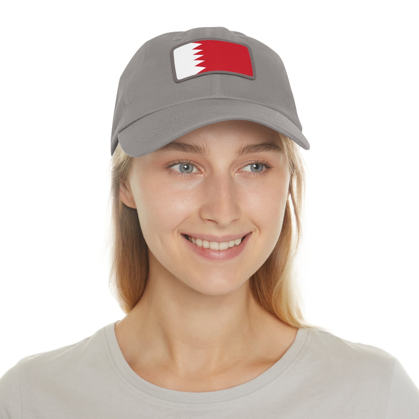 Bahrain Leather Patch Hat