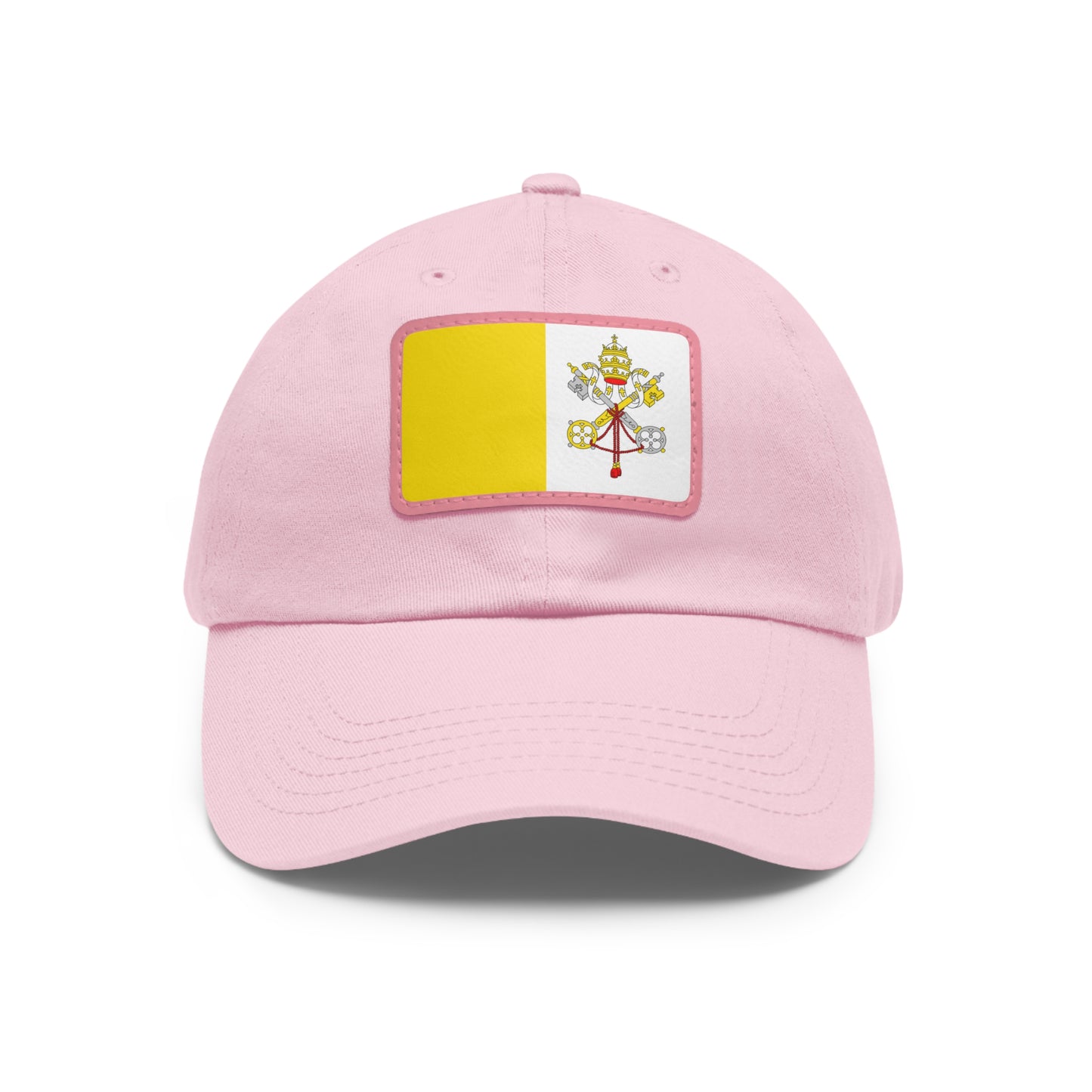 Vatican City Leather Patch Hat