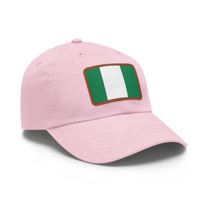 Nigeria Leather Patch Hat