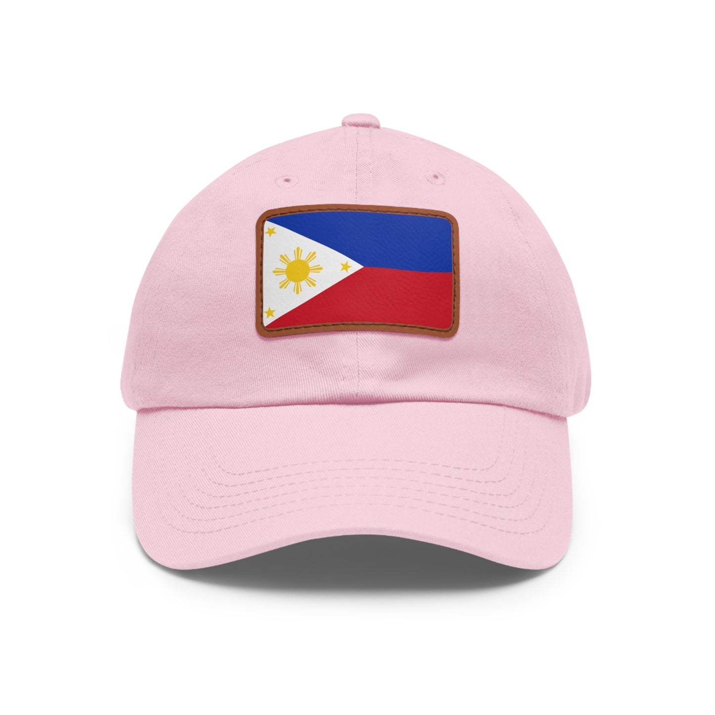 Philippines Leather Patch Hat