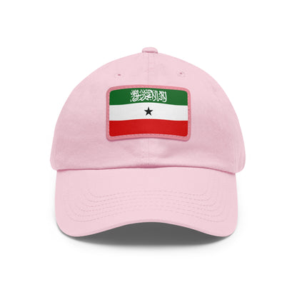 Somaliland Leather Patch Hat