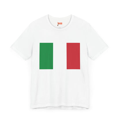 Italy Flag on T-shirt