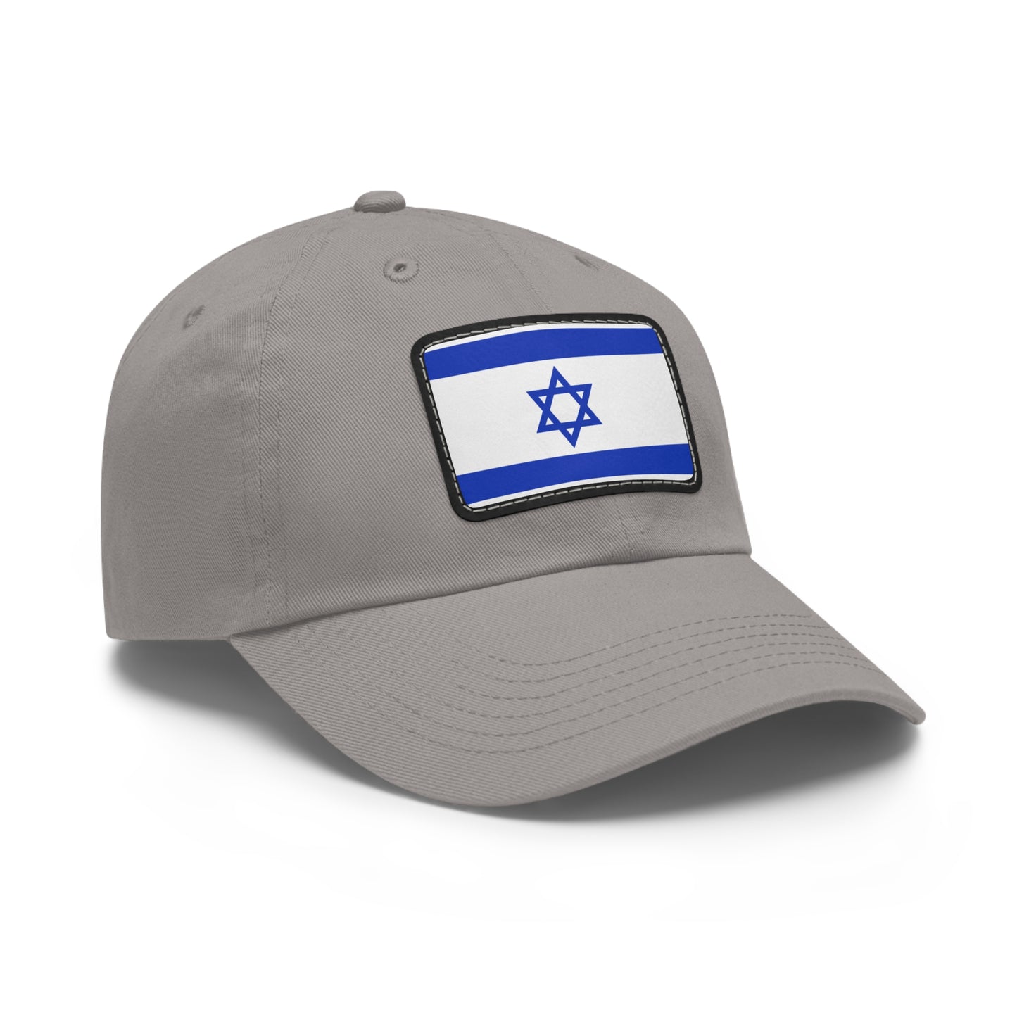 Israel Leather Patch Hat