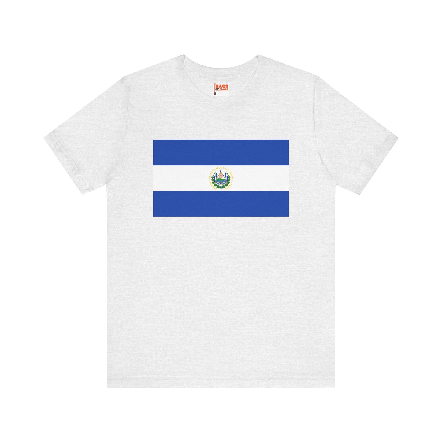 El Salvador Flag on T-shirt