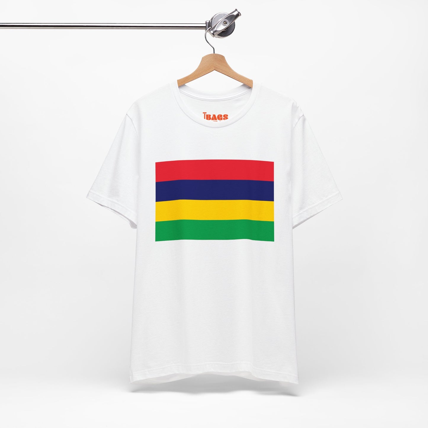 Mauritius Flag on T-shirt