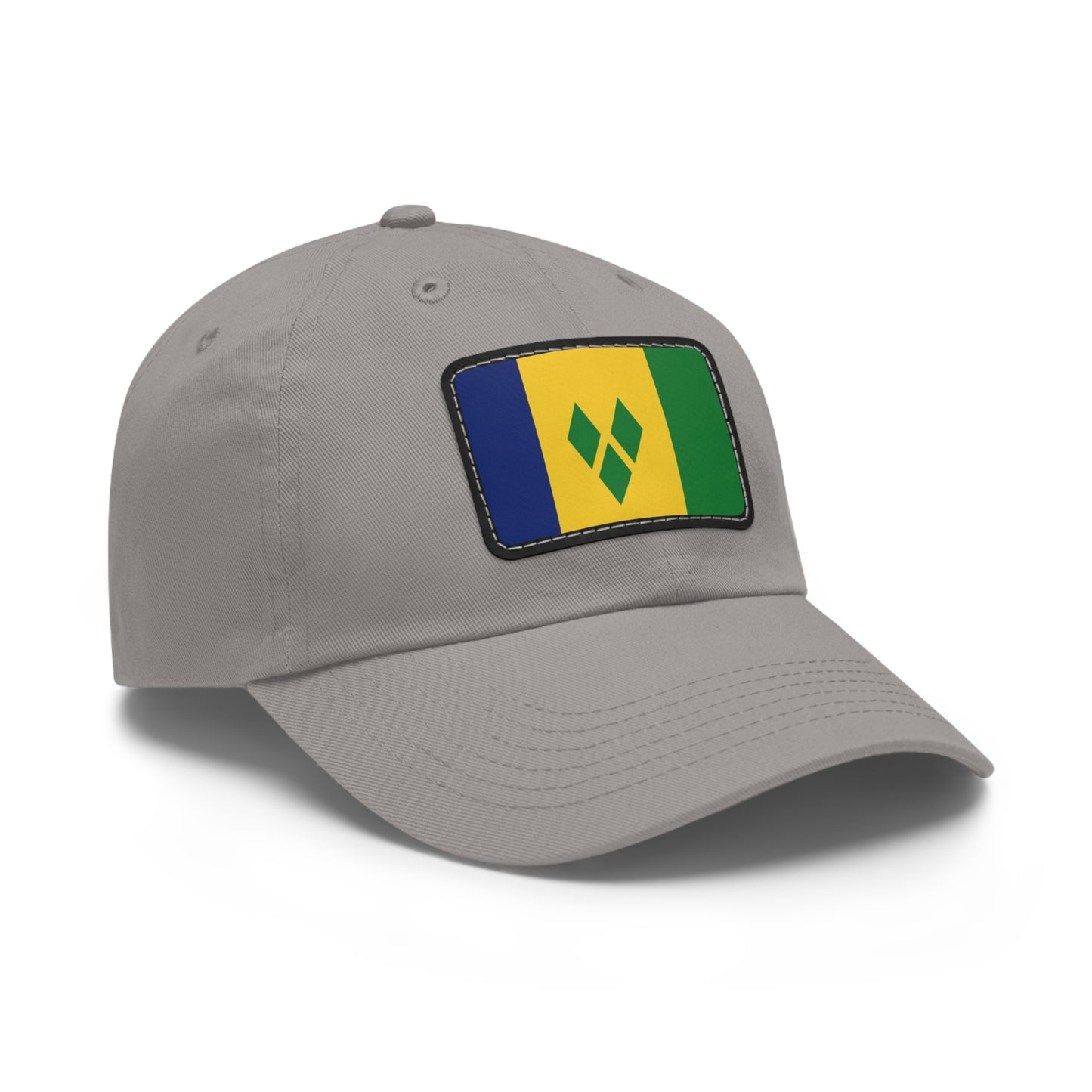 Saint Vincent and the Grenadines Leather Patch Hat