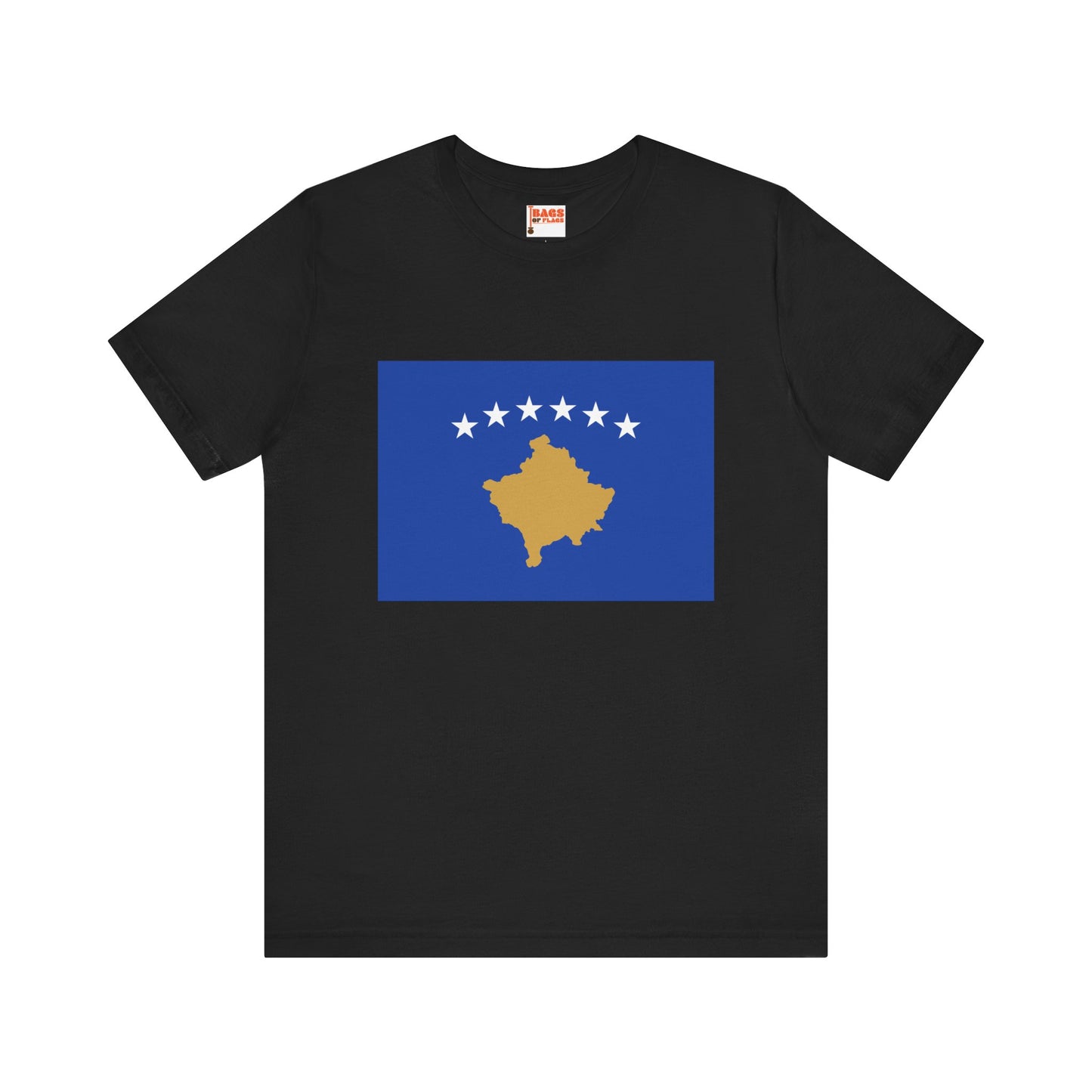 Kosovo Flag on T-shirt