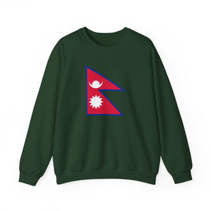 Nepal Flag Sweatshirt