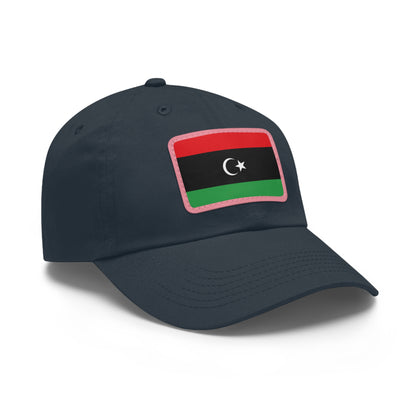 Libya Leather Patch Hat