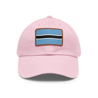 Botswana Leather Patch Hat