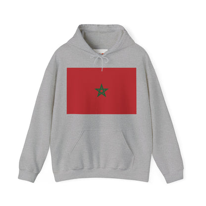 Morocco Flag on Hoodie