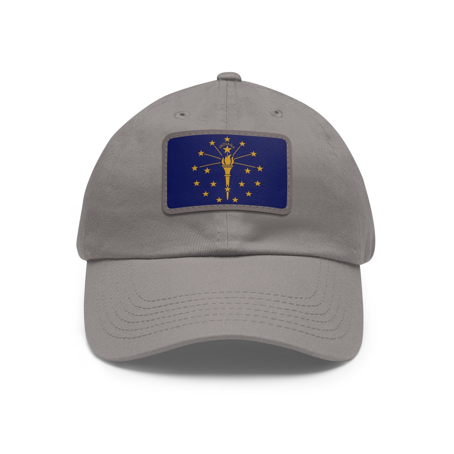 Indiana Leather Patch Hat