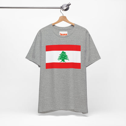 Lebanon Flag on T-shirt