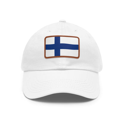 Finland Leather Patch Hat