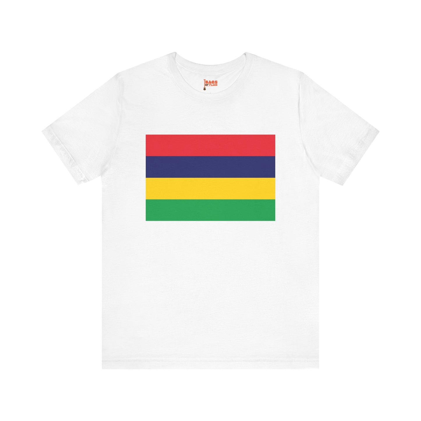 Mauritius Flag on T-shirt