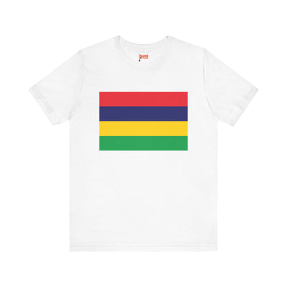 Mauritius Flag on T-shirt
