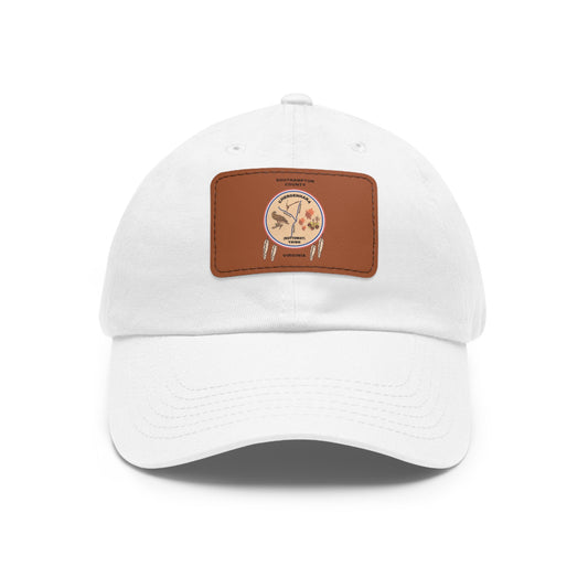 Cheroenhaka-Nottoway Nation Leather Patch Hat