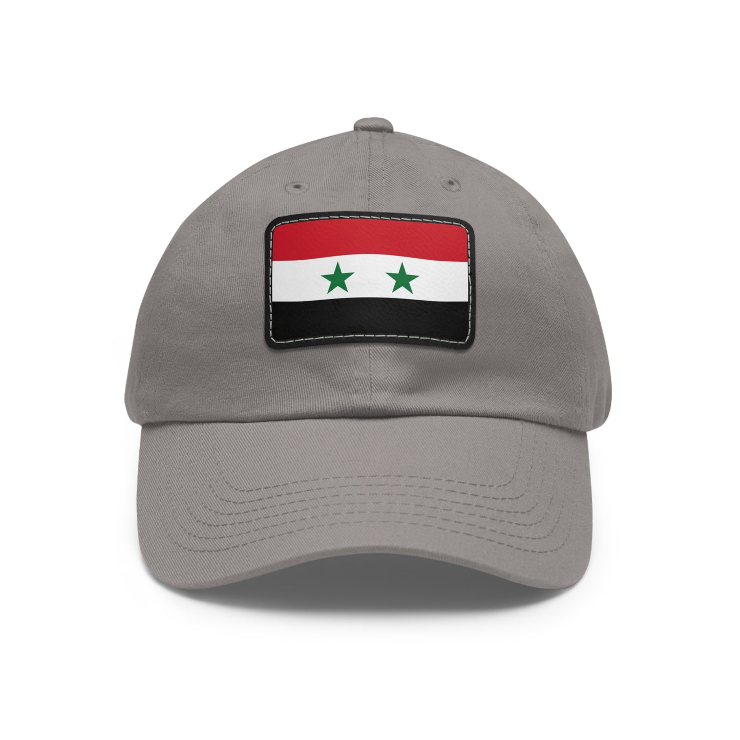 Syria Leather Patch Hat