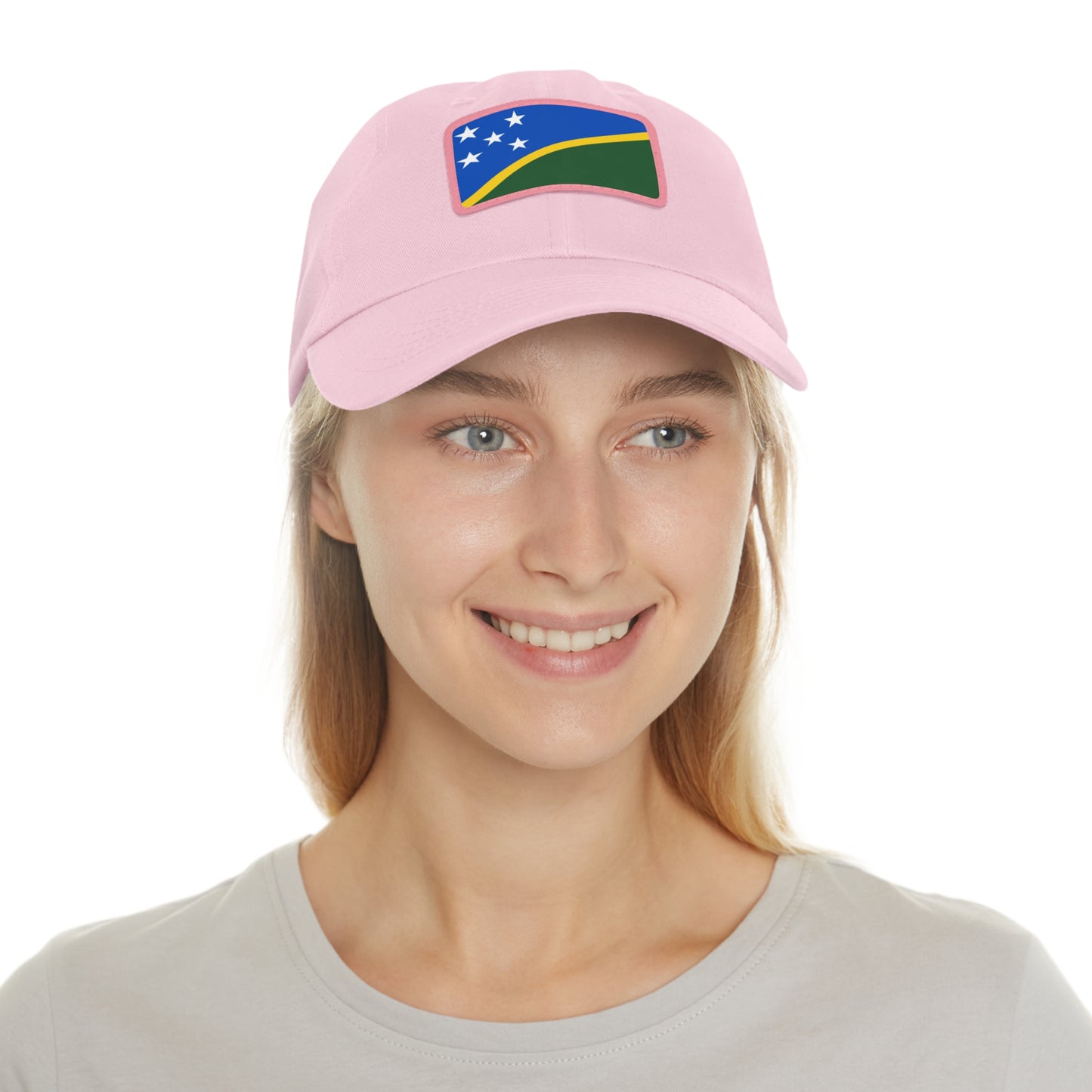Solomon Islands Leather Patch Hat