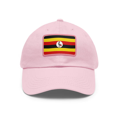 Uganda Leather Patch Hat