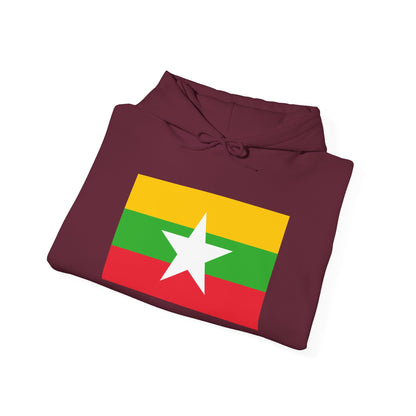 Myanmar Flag Hoodies