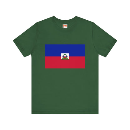 Haiti Flag on T-shirt