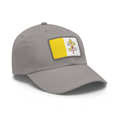Vatican City Leather Patch Hat