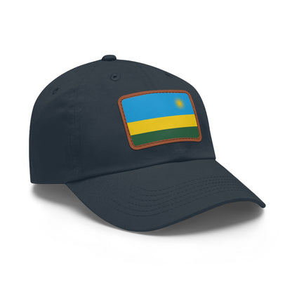 Rwanda Leather Patch Hat