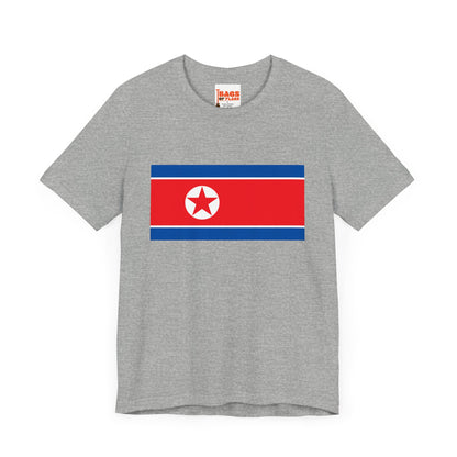 North Korea Flag on T-shirts