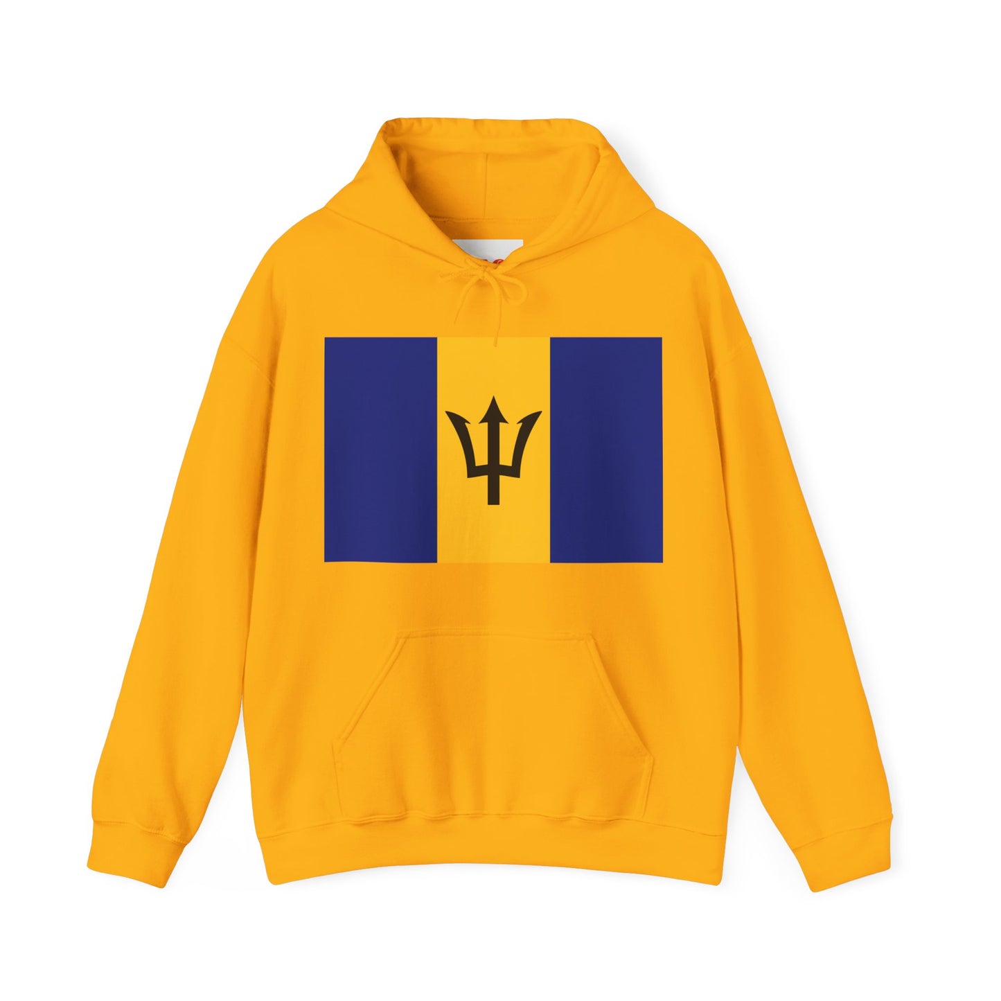 Barbados Flag on Hoodie