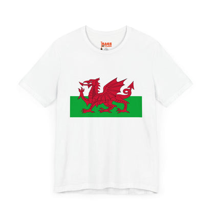 Wales Flag on T-shirt