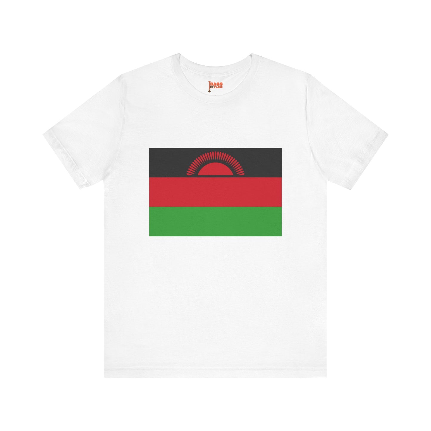 Malawi Flag on T-shirt