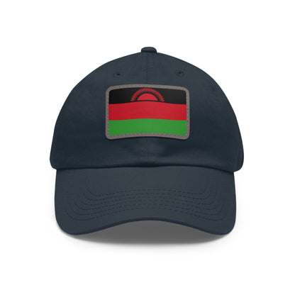 Malawi Leather Patch Hat