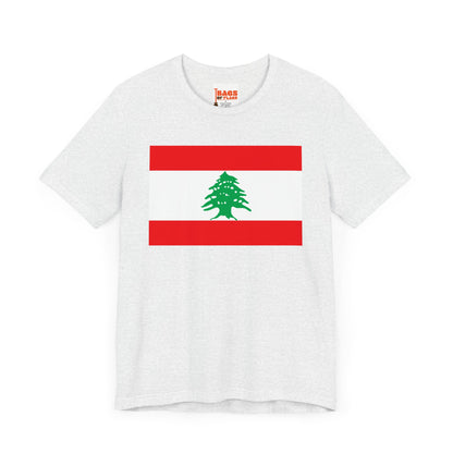 Lebanon Flag on T-shirt