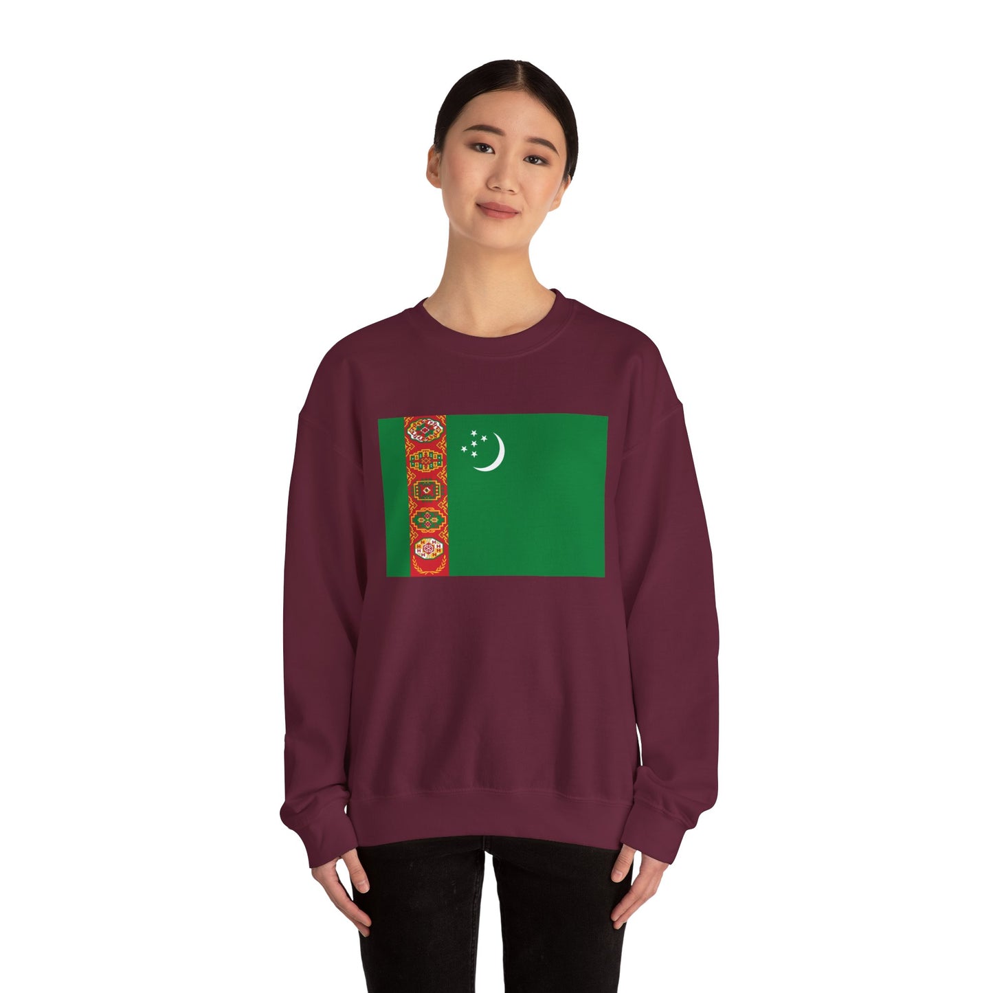 Turkmenistan Flag Sweatshirt