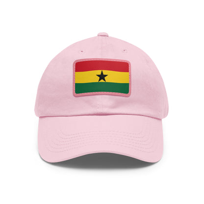 Ghana Leather Patch Hat