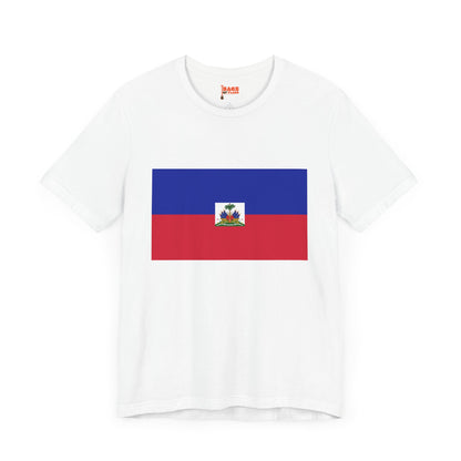 Haiti Flag on T-shirt