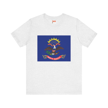 North Dakota Flag T-shirts