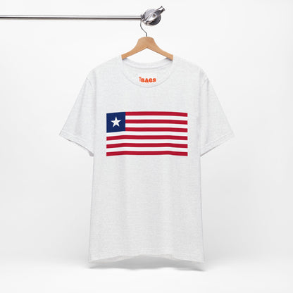 Liberia Flag on T-shirt