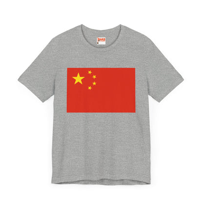 China Flag on T-shirt