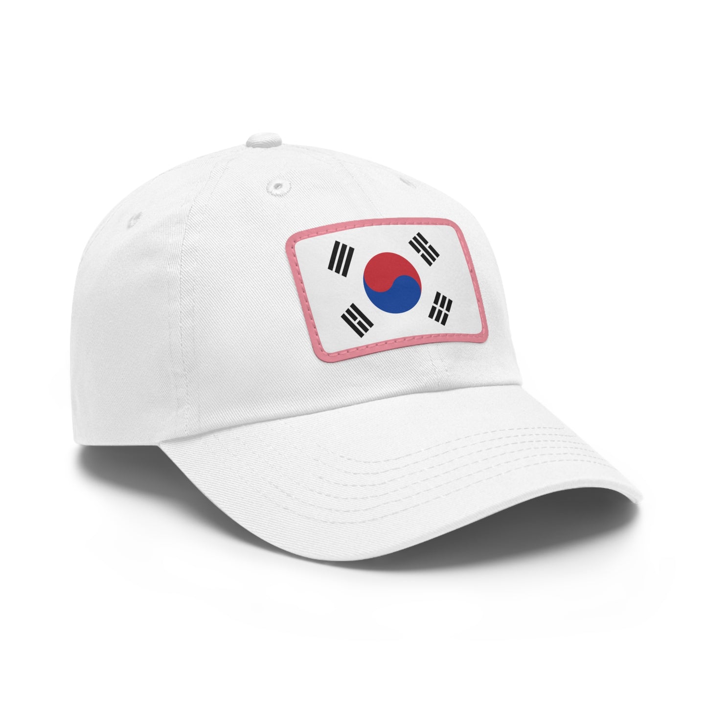 South Korea Leather Patch Hat