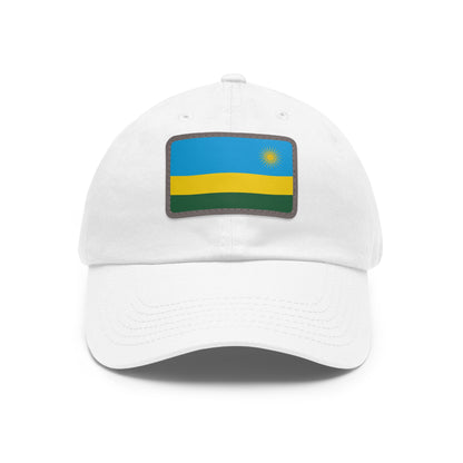 Rwanda Leather Patch Hat