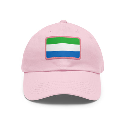Sierra Leone Leather Patch Hat