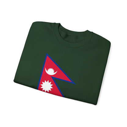 Nepal Flag Sweatshirt