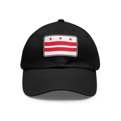 District of Columbia Leather Patch Hat